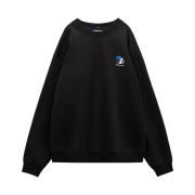 Zara x Ader Error Oversize Sweatshirt Black