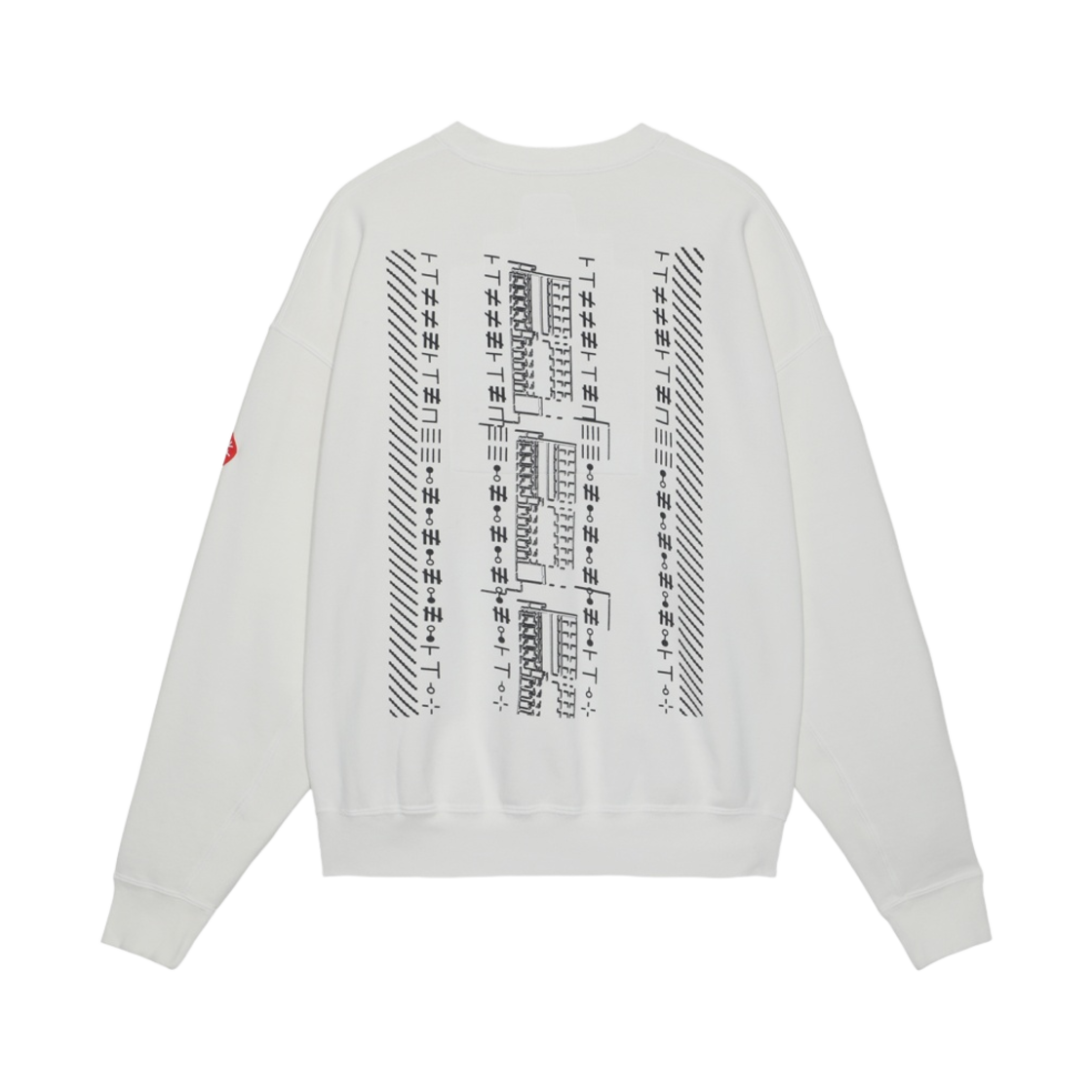 카브엠트 워시드 크루넥 화이트 - 23SS(Cav Empt Washed Crew Neck White - 23SS) - 2