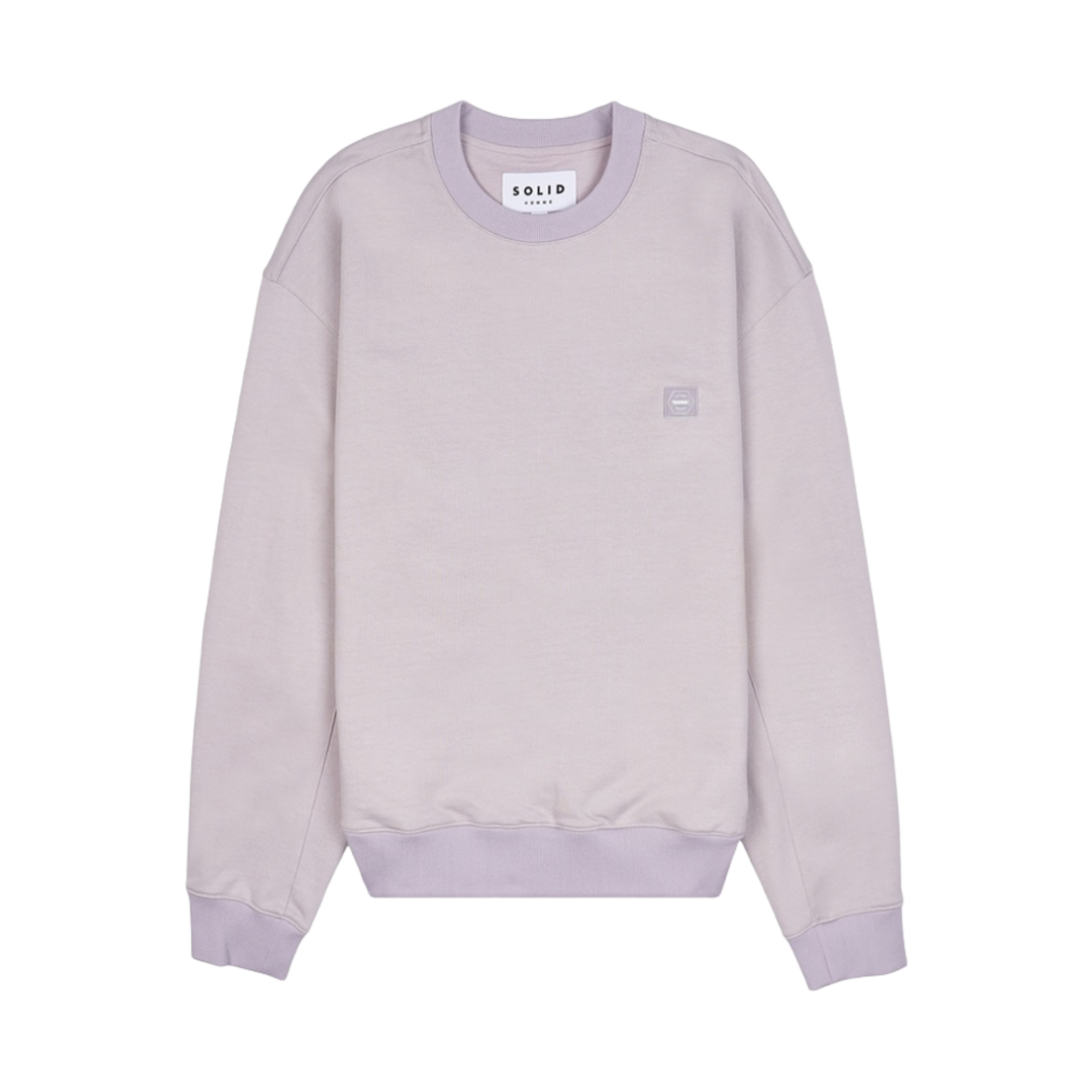 솔리드 옴므 자수 스웨트셔츠 그레이(Solid Homme Embroidery Sweatshirt Grey)