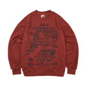 DEFYCLUBROBBERS World Tour Sweatshirt Brick