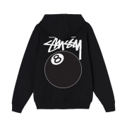 Stussy 8 Ball Hoodie Black - 21FW