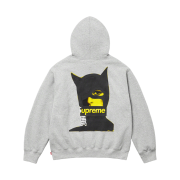 Supreme Catwoman Hooded Sweatshirt Heather Grey - 23FW