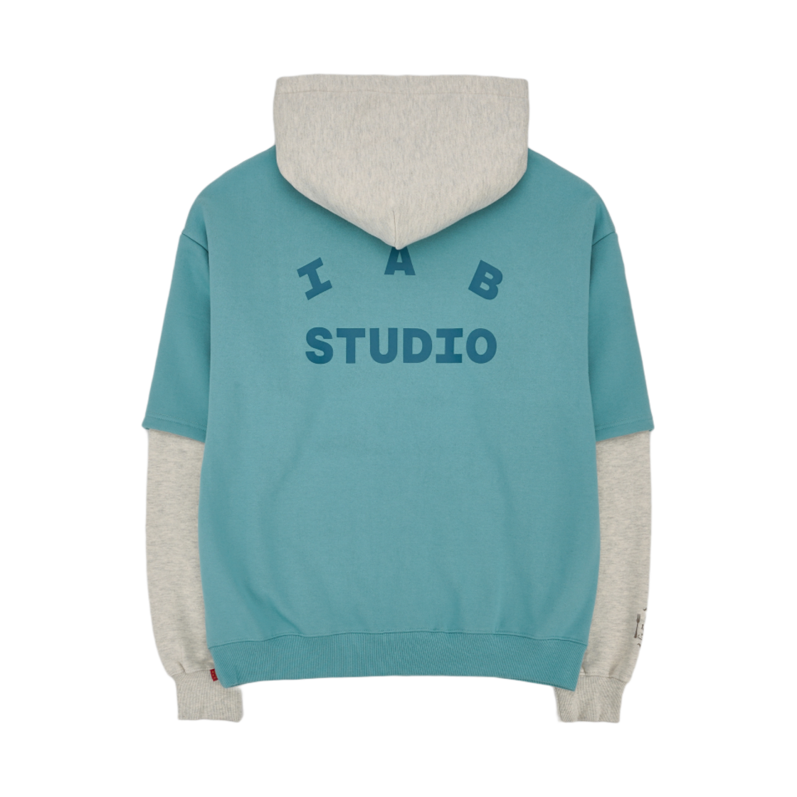 아이앱 스튜디오 x 던전밥 마르실 레이어드 후드 블루(IAB Studio x Delicious in Dungeon Marcille Layerd Hoodie Blue)