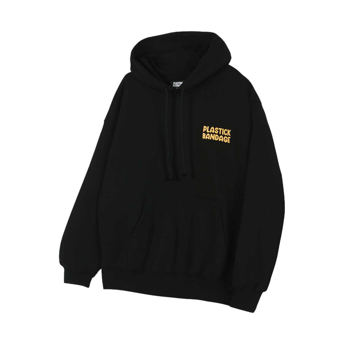 PCHB Plastick Bandage Plower Circle Logo Hoodie Black