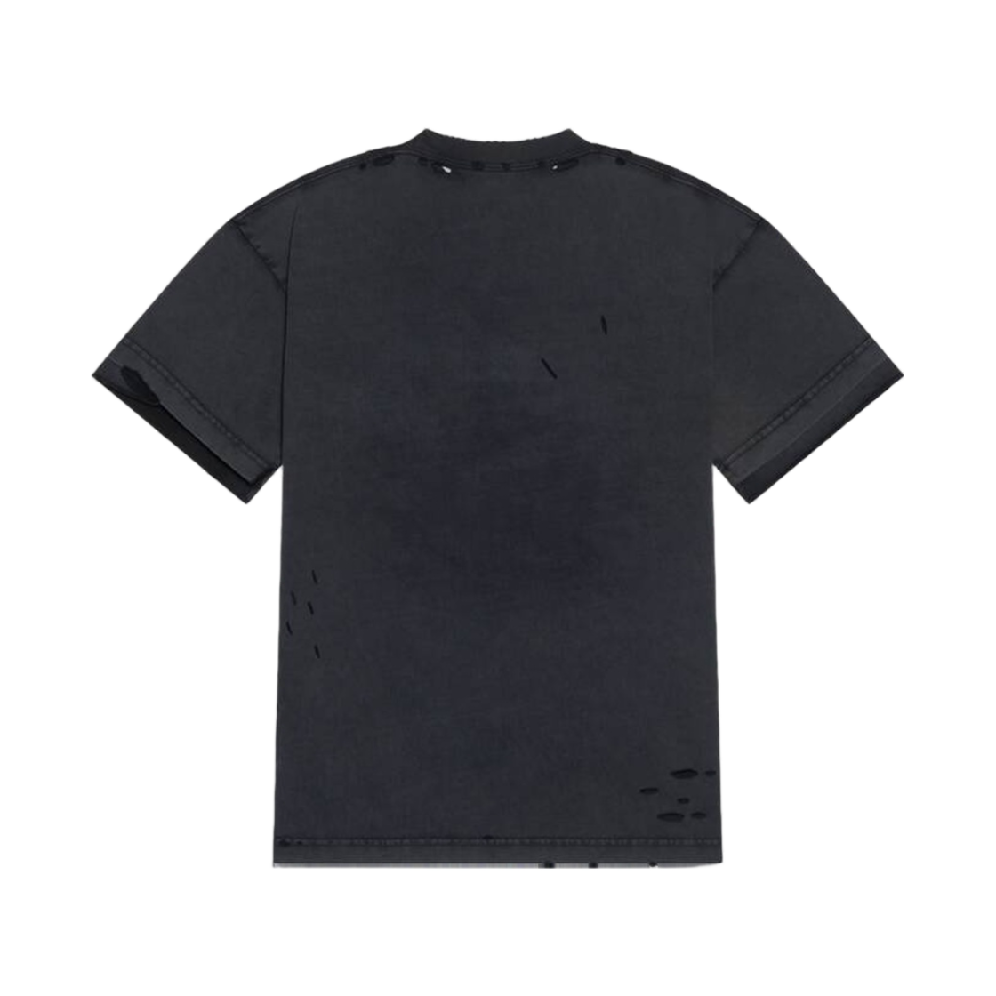 발렌시아가 메종 발렌시아가 티셔츠 미디움 핏 블랙(Balenciaga Maison Balenciaga T-Shirt Medium Fit Black) - 2