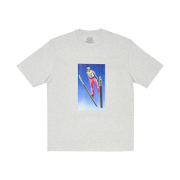 Palace Lift Off T-Shirt Grey Marl - 23FW
