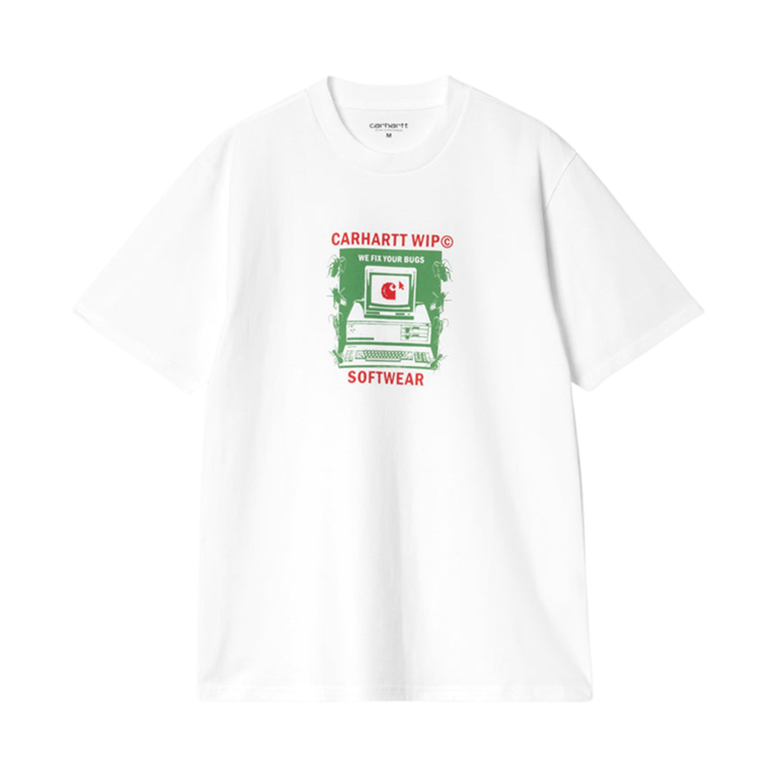 I033119-02-XX Carhartt WIP Fixed Bugs T-Shirt White