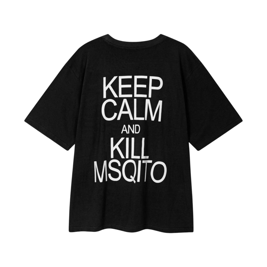 모스키토 머더러스 엠엠 킵 캄 앤 킬 모스키토 블랙(Mosquito Murderers MM Keep Calm And Kill Msqito Black)