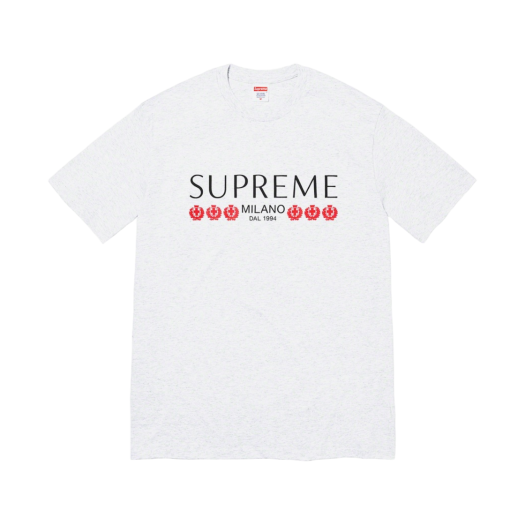 Supreme Milano T-Shirt Ash Grey - 21SS