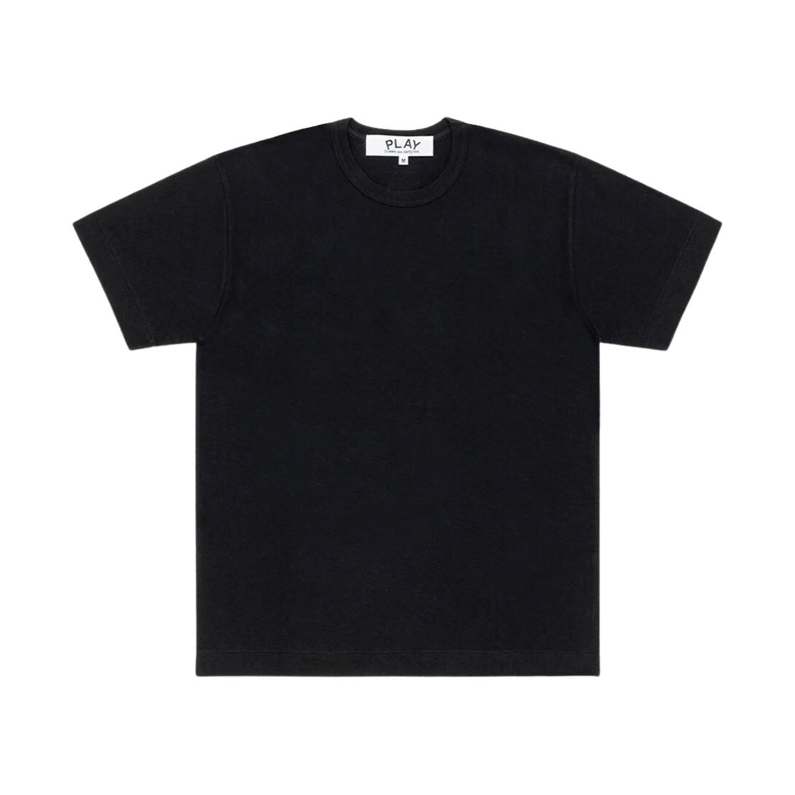 플레이 꼼데가르송 클래식 블랙 하트 온 백 티셔츠 블랙(Play Comme des Garcons Classic Black Heart On Back T-shirt Black) - 2