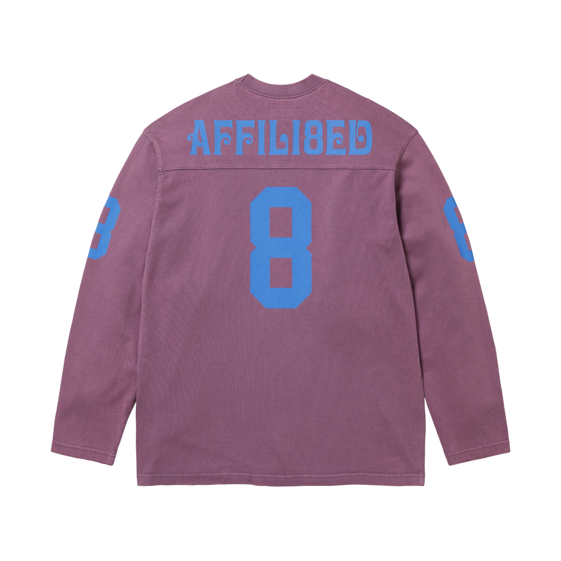 슈프림 어필리에이티드 롱슬리브 풋볼 탑 더스티 퍼플 - 25SS(Supreme Affiliated L/S Football Top Dusty Purple - 25SS) - 2