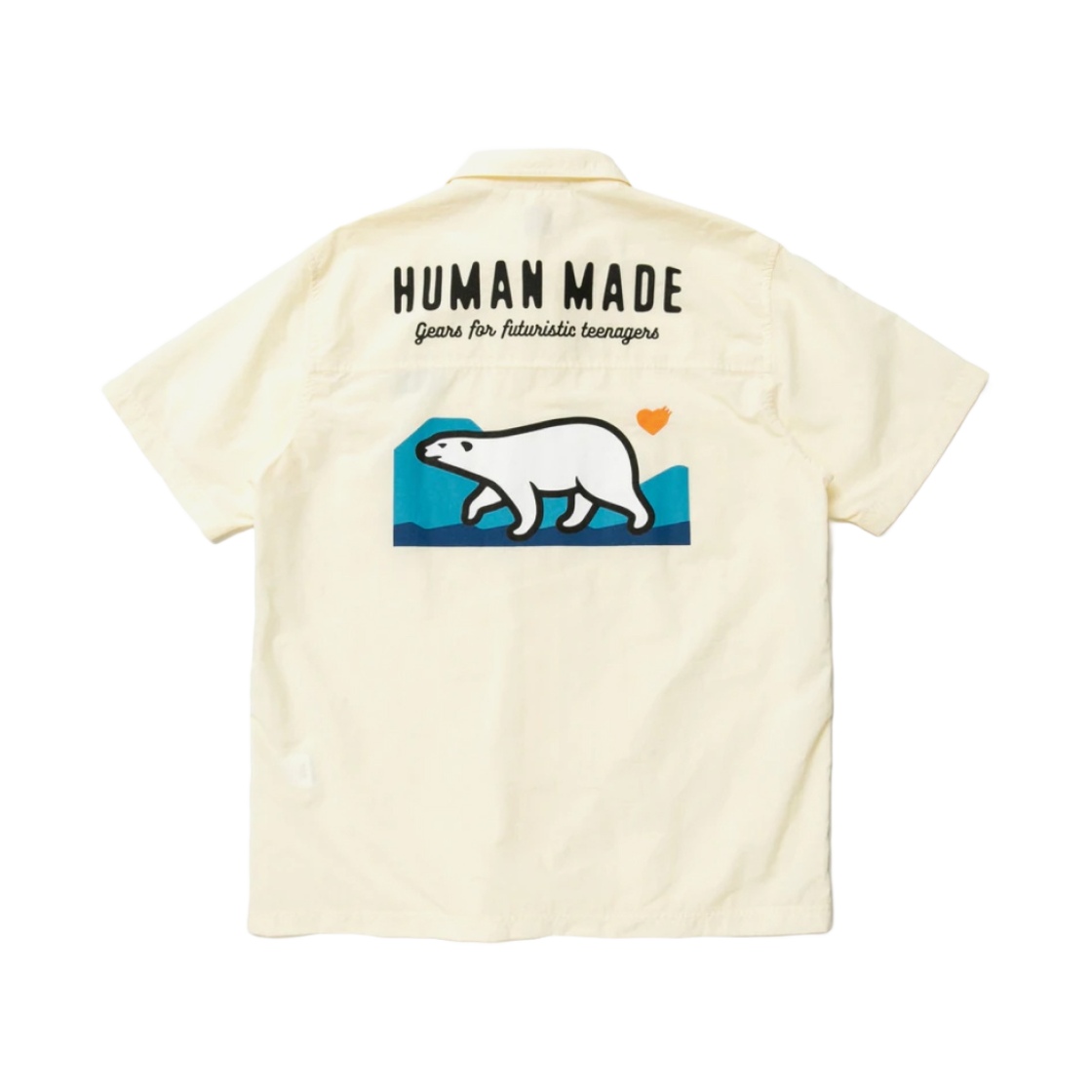 휴먼 메이드 캠프 셔츠 화이트(Human Made Camp Shirt White) - 2