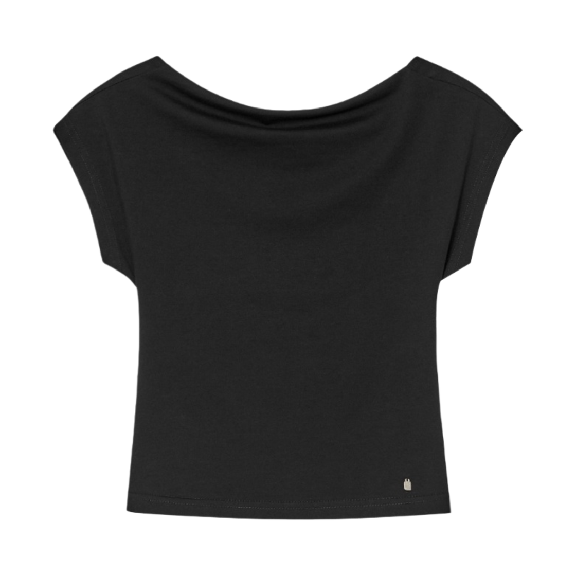 - (W) Glowny Denver Backless T-Shirt Black
