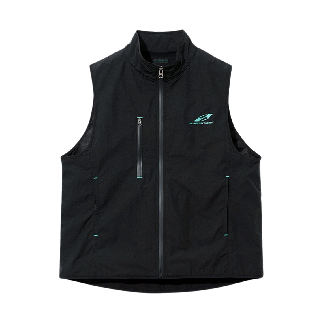 166_TIP THE IDENTITY PROJECT Women Grass Hole Vest Black