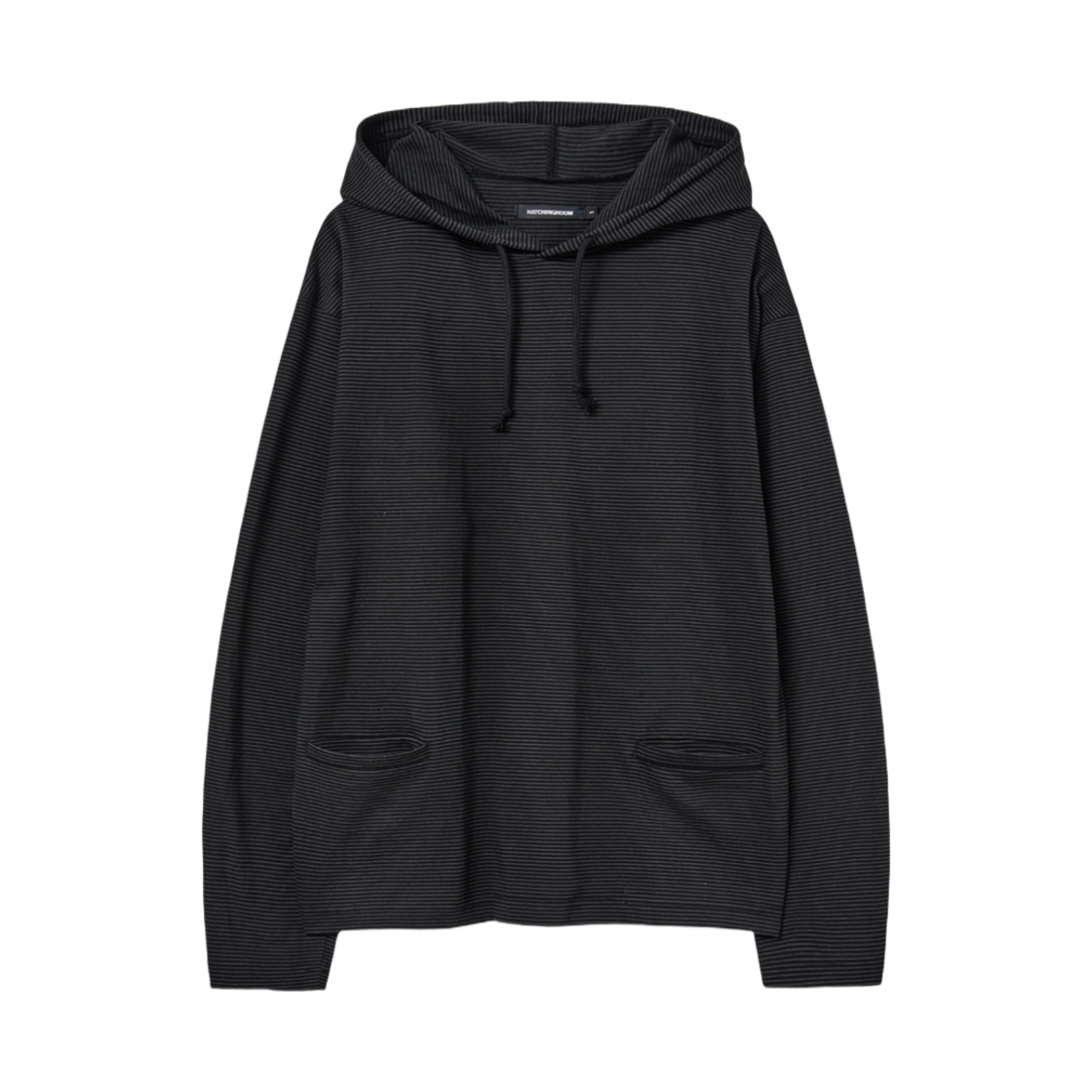 - Hatchingroom Stripe Hoodie Black