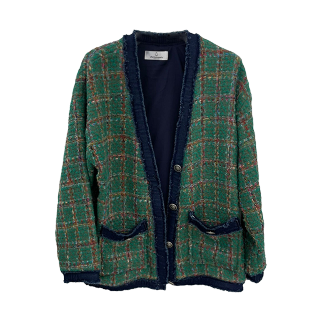애프터홈파티 스톤 가디건(Afterhomeparty Stone Cardigan Green)