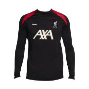 Nike Liverpool FC Strike Dri-Fit Soccer Drill Top Black Gym Red - Asia