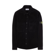 Stone Island 11311 11 Corduroy 400 TC Overshirt Black - 23FW