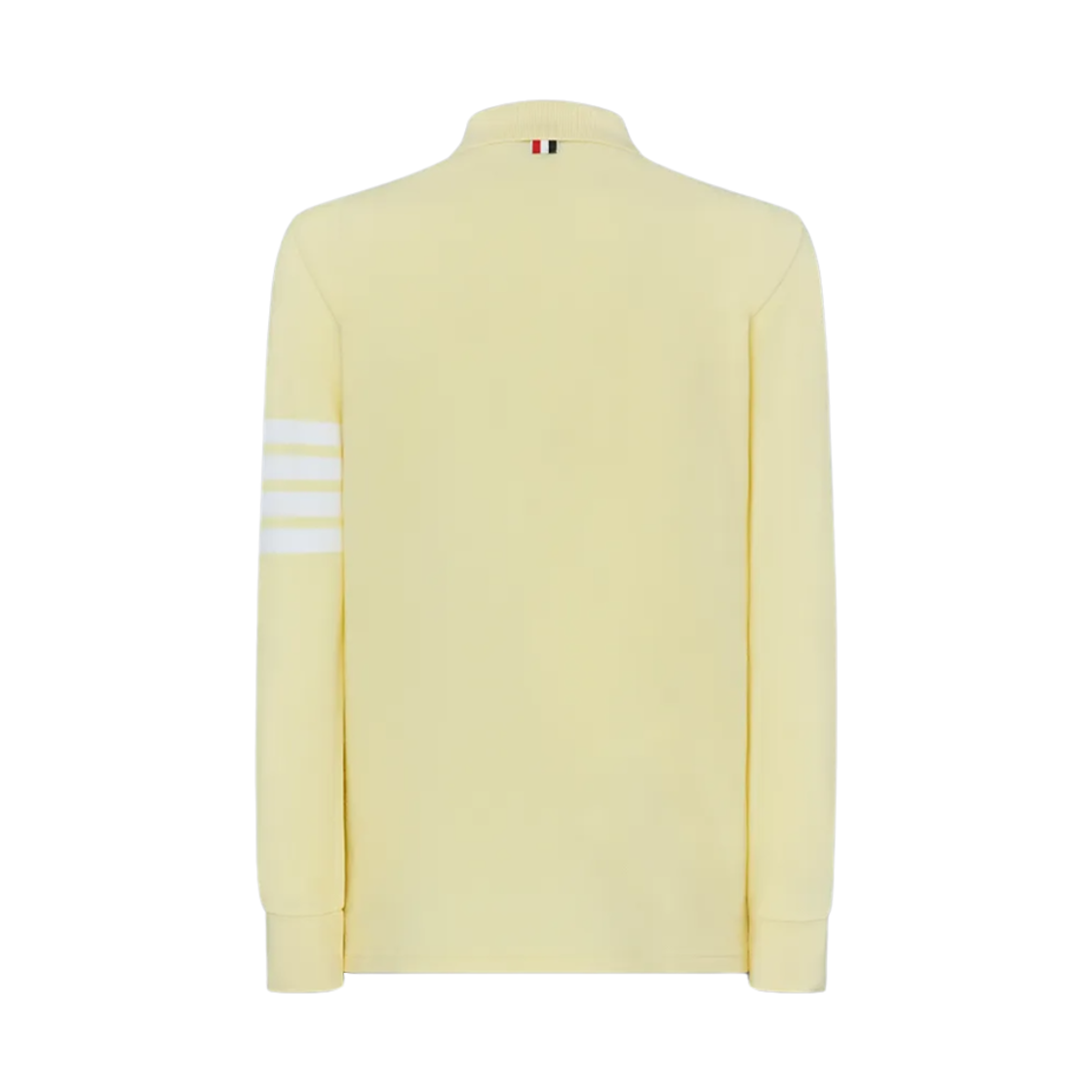 톰브라운 클래식 피케 사선 폴로 옐로우(Thom Browne Classic Pique 4-Bar Polo Yellow) - 2