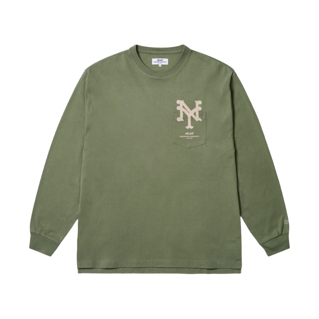 팔라스 x 엔지니어드 가먼츠 롱슬리브 올리브 - 25SS