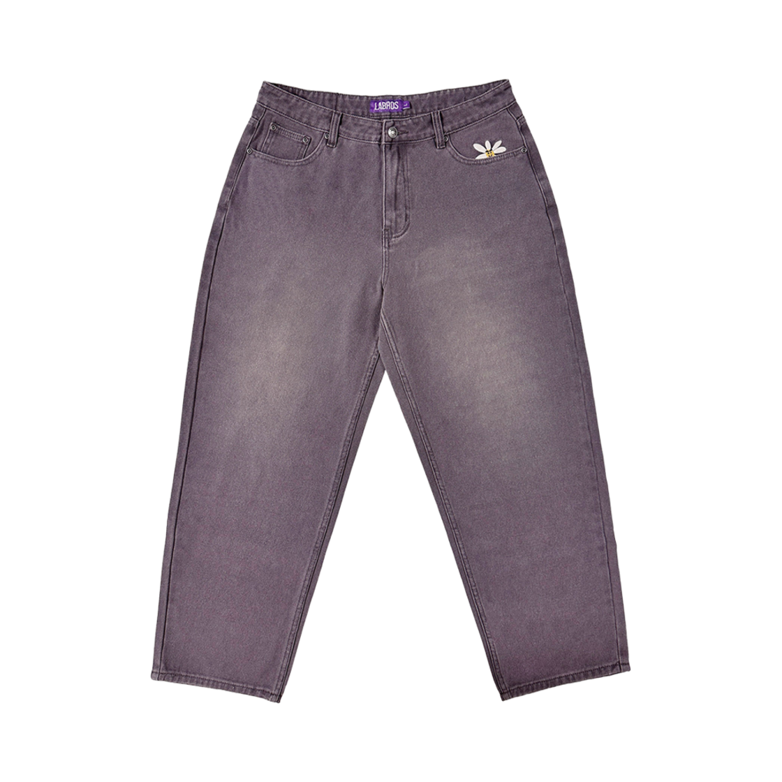 - Labros Brushed Smart Daisy Pants Purple