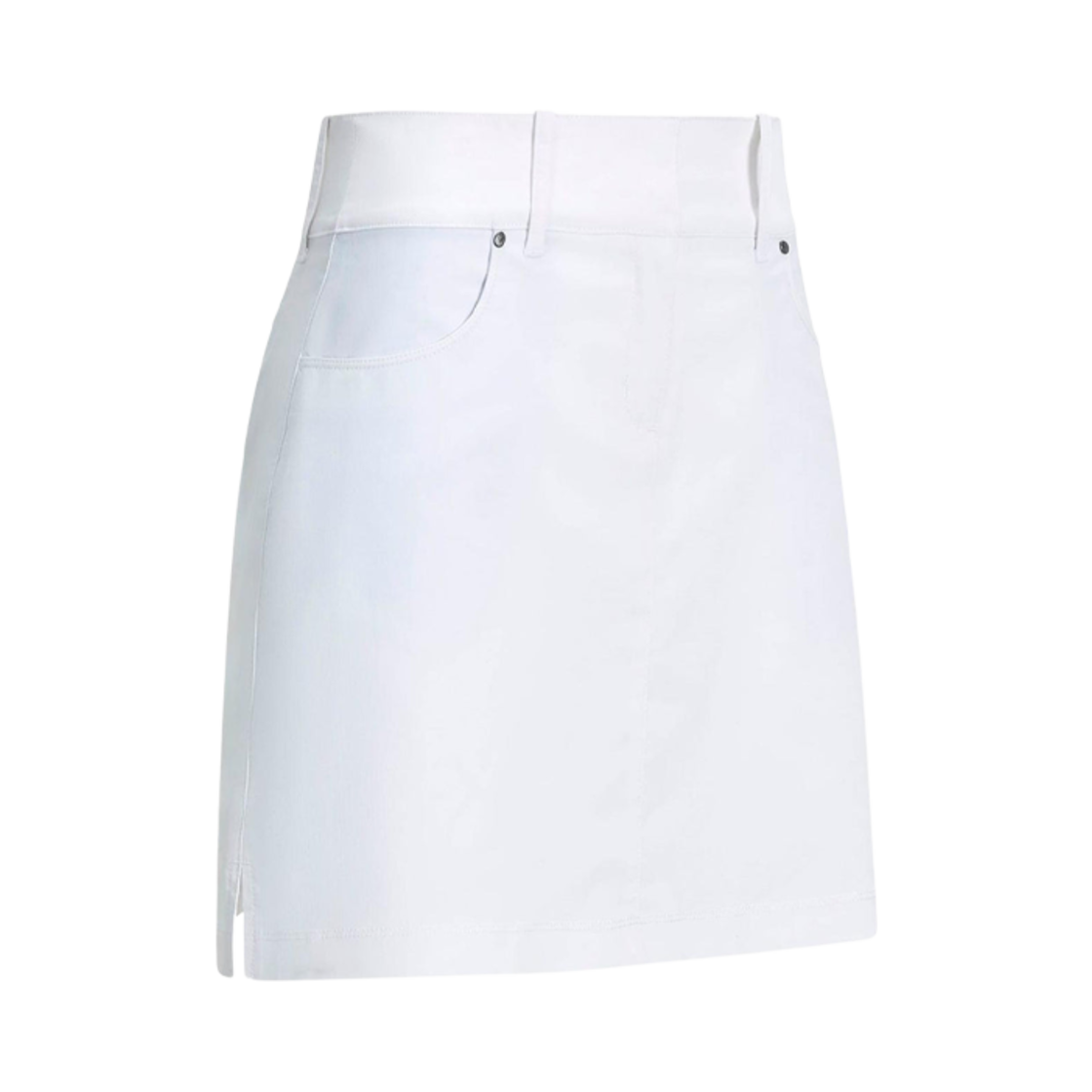 (W) 캘러웨이 스트레치 스커트 브릴리언트 화이트((W) Callaway Stretch Skirt Brilliant White)