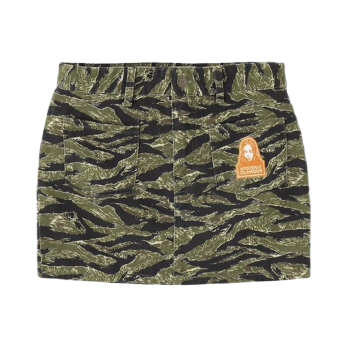 (W) 히스테릭 글래머 x 엑스걸 미니 스커트 카모