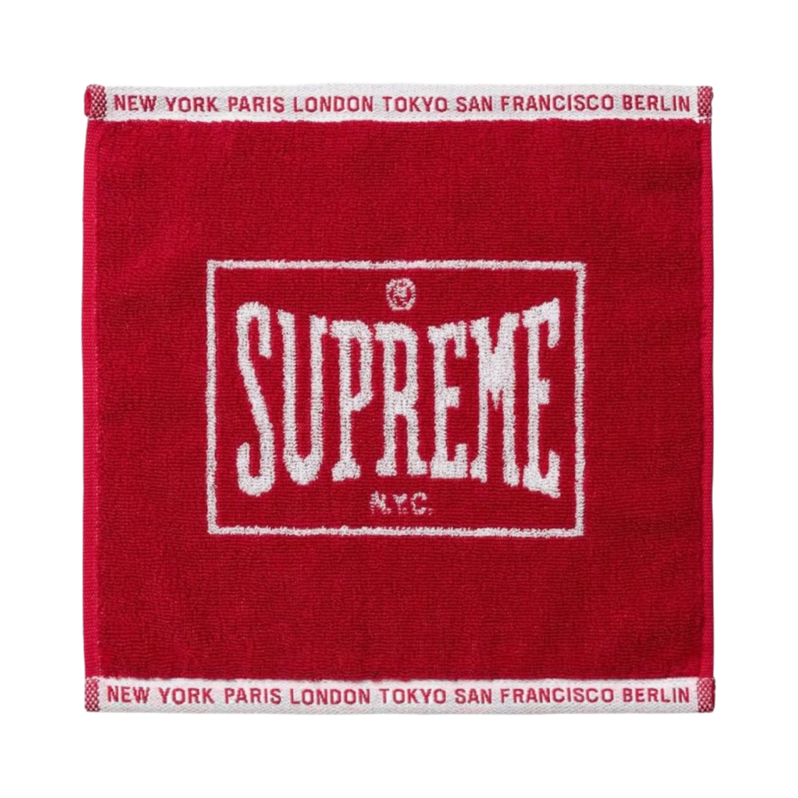 슈프림 스퀘어 미니 타월 멀티컬러 (2개 세트) - 23FW(Supreme Square Mini Towels Multicolor (Set of 2) - 23FW)