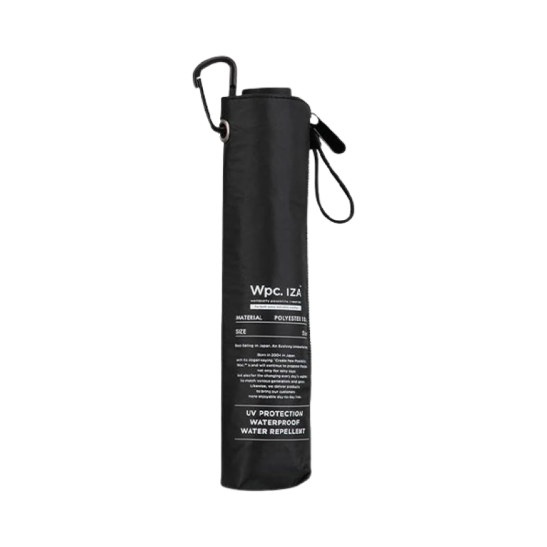 WPC 이자 타입 라이트 앤 슬림 파라솔 블랙(Wpc Iza Type Light & Slim Parasol Black)