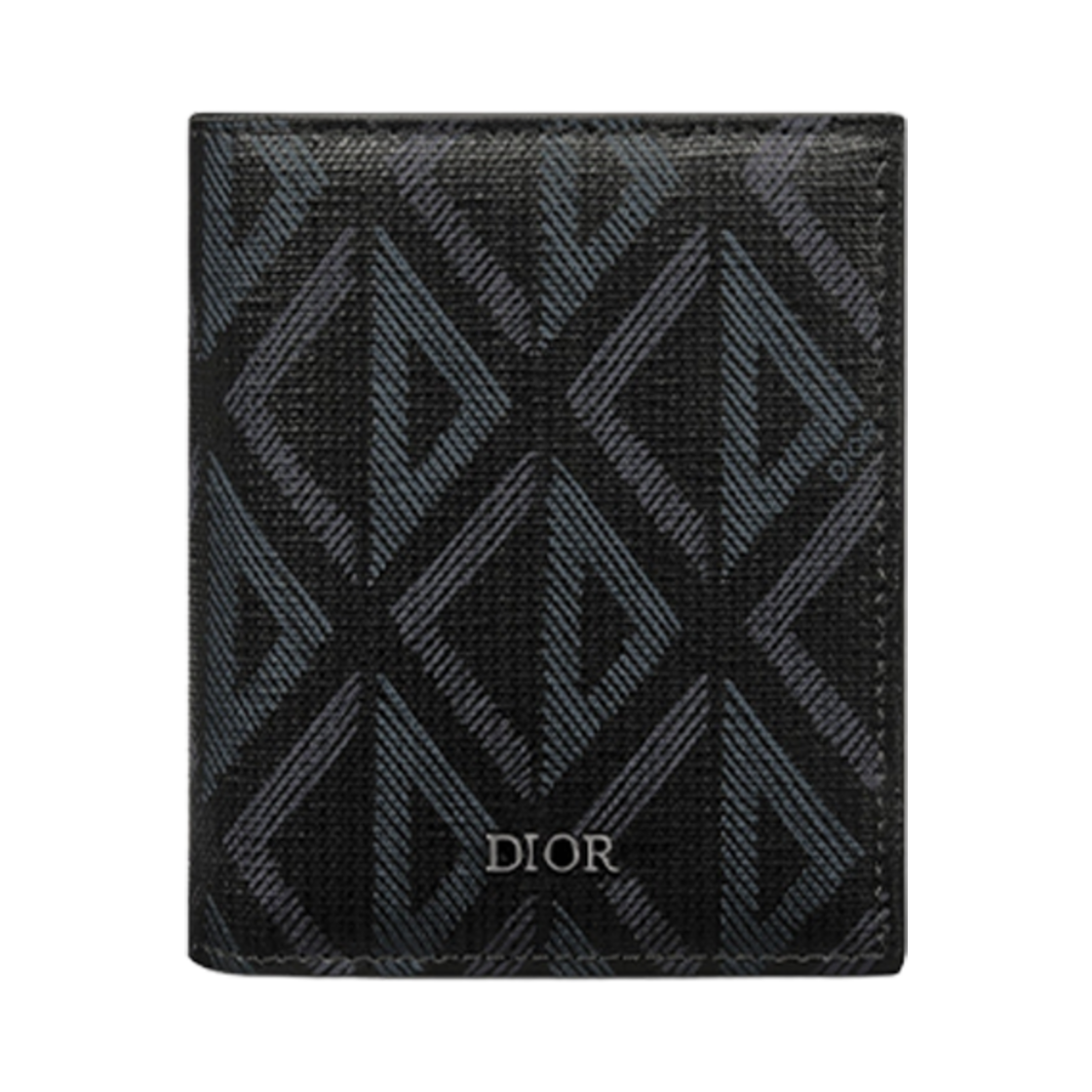 2ESBH081YSE-H03E Dior Trifold Wallet Black