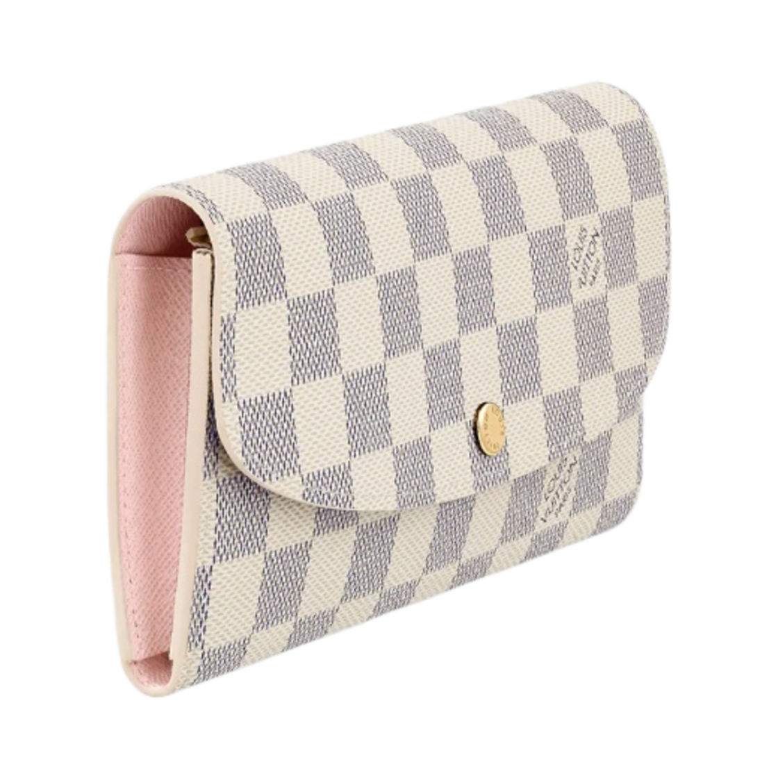 루이비통 에밀리 월렛 다미에 아주르 로즈 발레린 핑크(Louis Vuitton Emilie Wallet Damier Azure Rose Ballerine Pink) - 2
