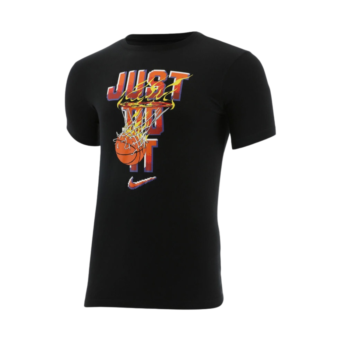 나이키 드라이핏 저스트 두 잇 베스킷볼 티셔츠 블랙 - US/EU(Nike Dry-Fit Just Do It Basketball T-shirt Black - US/EU)