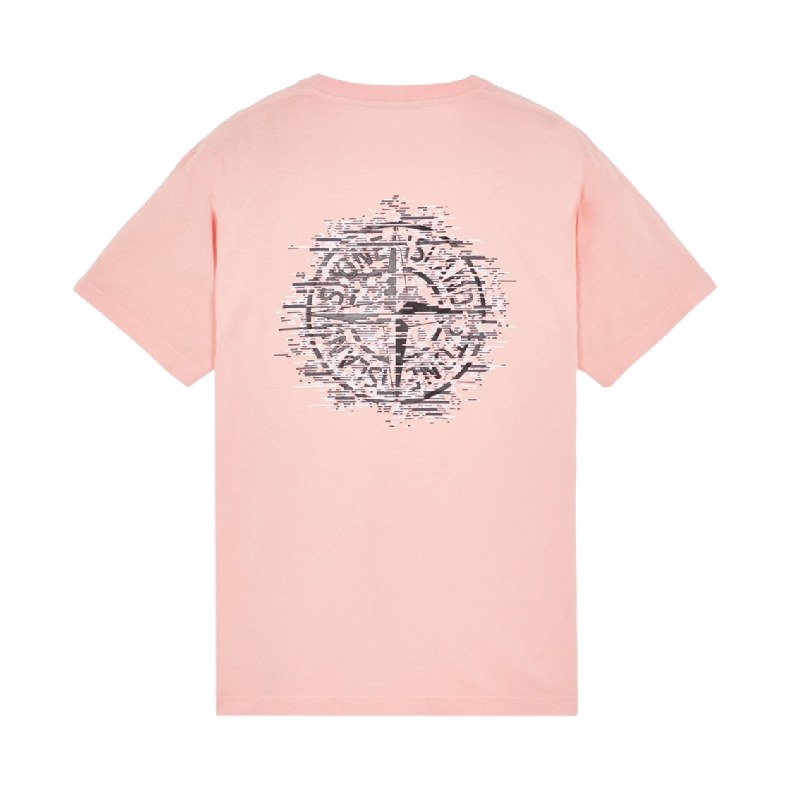 스톤 아일랜드 2NS89 60/2 코튼 저지 가먼트 다이 인스티투셔널 원 프린트 티셔츠 핑크 - 23SS(Stone Island 2NS89 60/2 Cotton Jersey Garment Dyed Institutional One Print T-Shirt Pink - 23SS) - 1