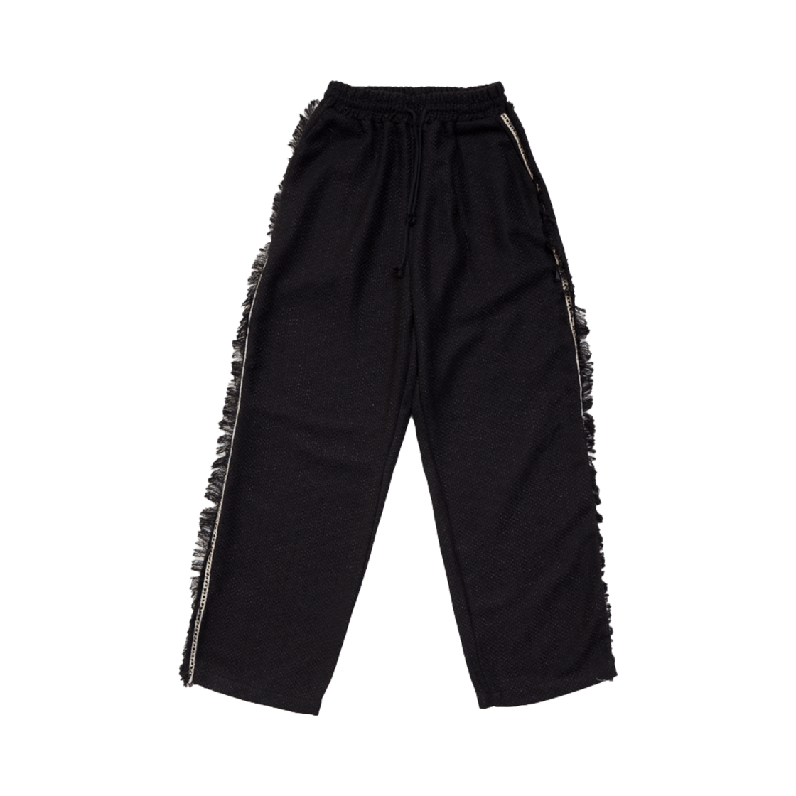 GT24FW21 BK The Greatest Tweed Banding Pants Black