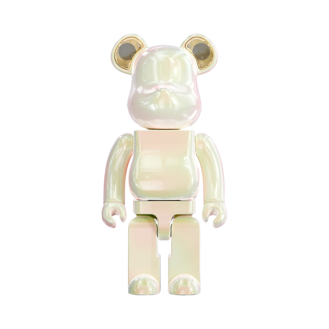 베어브릭 오디오 400% 포터블 블루투스 스피커 펄 미라지(Bearbrick Audio 400% Portable Bluetooth Speaker Pearl Mirage)