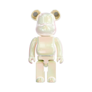 Bearbrick Audio 400% Portable Bluetooth Speaker Pearl Mirage