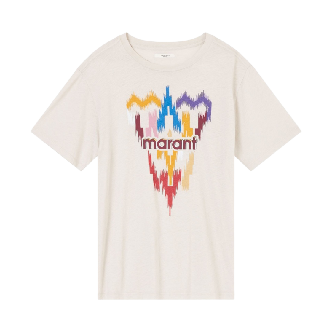 (W) 이자벨 마랑 즈웰 크루넥 티셔츠 에크루 - 22SS((W) Isabel Marant Zewel Crewneck T-Shirt Ecru - 22SS) - 1