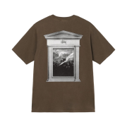 Stussy Surf Tomb Pigment Dyed T-Shirt Coffee