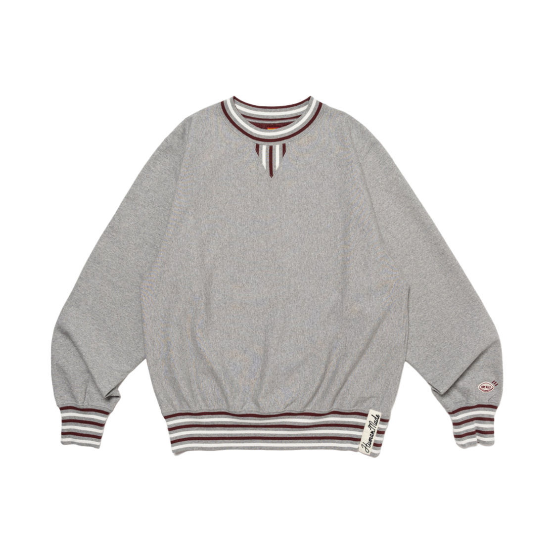 휴먼 메이드 헴 라인 스웨트셔츠 그레이(Human Made Hem Line Sweatshirt Gray) - 2