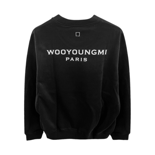 【美品】WOOYOUNGMI ブラック スウェット wooyoungmi-black-metallic-