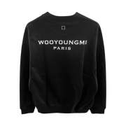 Wooyoungmi Back Logo Sweatshirt Black - 23FW