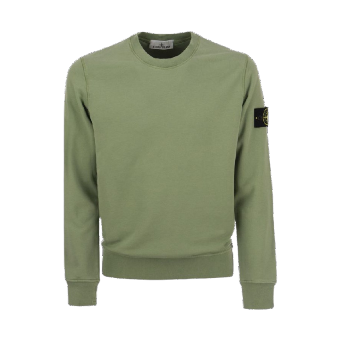 스톤 아일랜드 63051 코튼 플리스 가먼트 다이드 스웨트셔츠 올리브 - 23SS(Stone Island 63051 Cotton Fleece Garment Dyed Sweatshirt Olive - 23SS) - 1