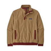 Patagonia Shearling Button Fleece Pullover Grayling Brown
