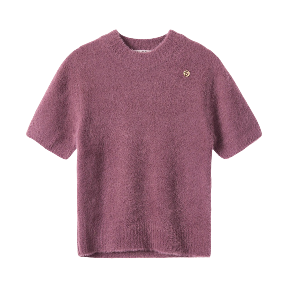 엔오르 우먼 헤어리 니트 탑 핑크(En Or Women Hairy Knit Top Pink) - 1