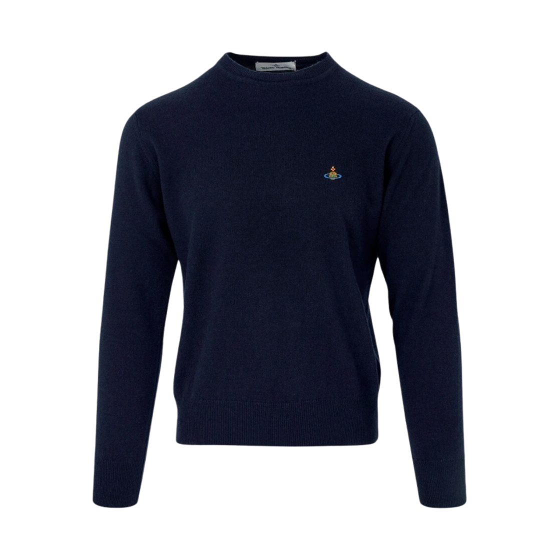 비비안 웨스트우드 라운드 넥 니트 네이비(Vivienne Westwood Round Neck Knit Navy) - 1