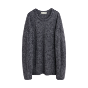 Our Legacy Popover Roundneck Stormy Blue Zombie Acrylic