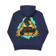 Palace Tri-Ripper Hood Navy - 20FW