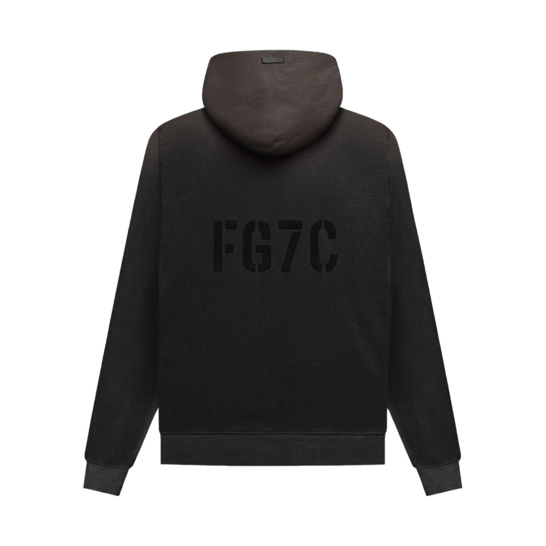 피어 오브 갓 FG7C 후드 빈티지 블랙(Fear of God FG7C Hoodie Vintage Black)