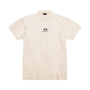 Balenciaga Unity Sports Icon Stretched-Out T-Shirt Oversized Light Beige