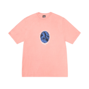 Stussy Venus Oval Pigment Dyed T-Shirt Coral